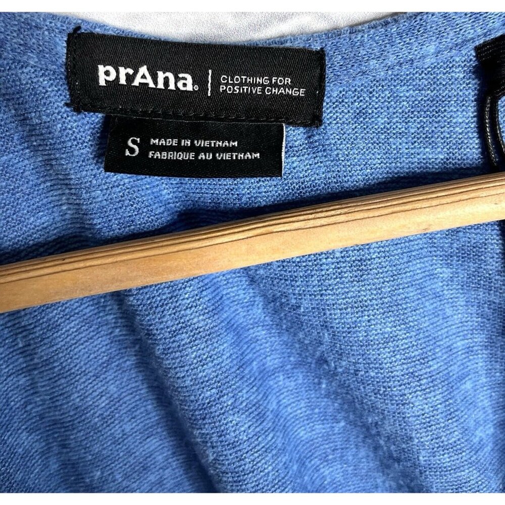PRANA Women's Blue Cozy Up Korrine Sleeveless Casual Dress NWT Small - Picture 5 of 6